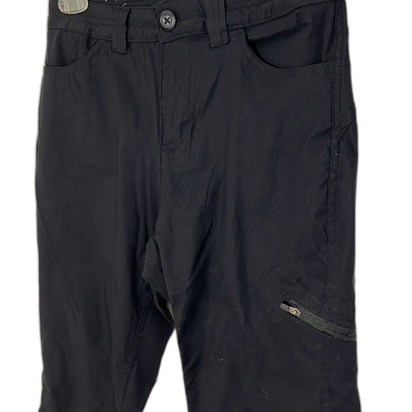 Eddie Bauer Lightweight Cropped Pants Black Size 4 - Picture 3 of 11